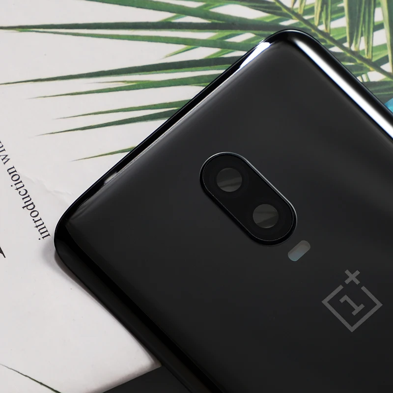 Oneplus6T оригинальная задняя крышка для Oneplus 6T One Plus 6T корпус стеклянная батарея запасной чехол для телефона с клеем для камеры