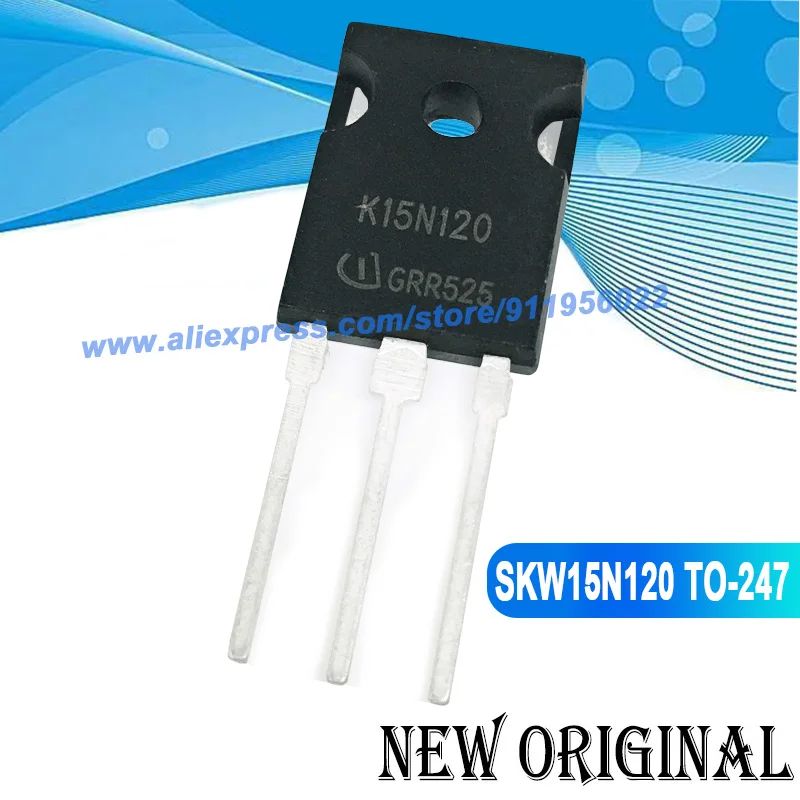 

(5 шт.) K15N120 SKW15N120 TO-247 1200V 15A
