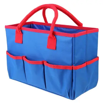 

Practical Storage Handbag Multifunctional Storage Bag Useful Sundries Cosmetic Garden Pruning Tools Pouch for Daily Use (Blue)
