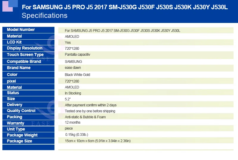Для SAMSUNG J5 PRO J5 SM-J530G J530F lcd AMOLED дисплей экран+ сенсорная панель дигитайзер в сборе для SAMSUNG дисплей