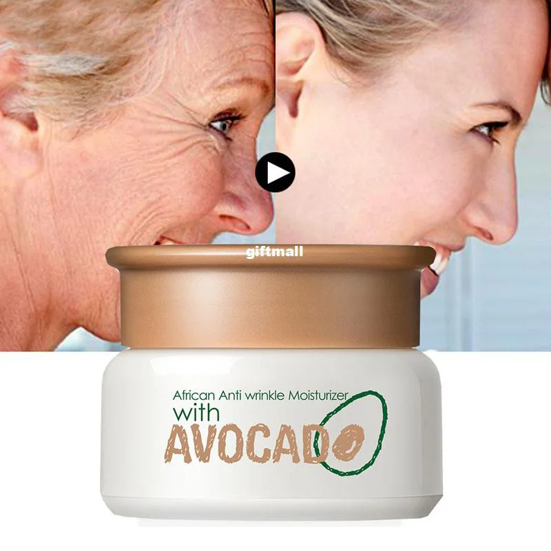 

LAIKOU Avocado Anti Aging Face Cream Moisturizer Anti Wrinkle Facial Firming Nourish Serum Collagen Whitening Repair Skin Care