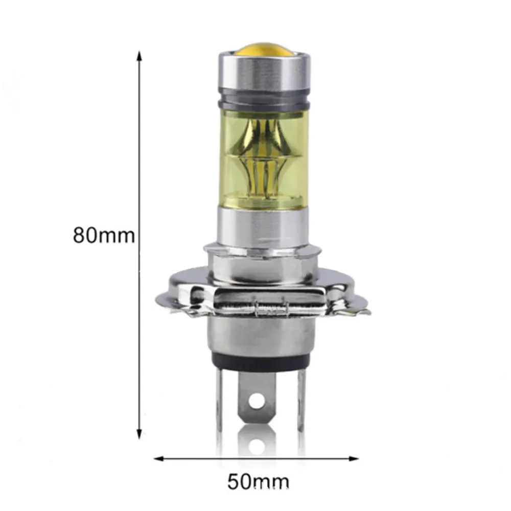 Противотуманный светильник s светодиодный H7 100 Вт противотуманный светильник для вождения HID желтый 4300K лампы DRL ходовые лампы для автомобилей Автомобильные аксессуары# PY10