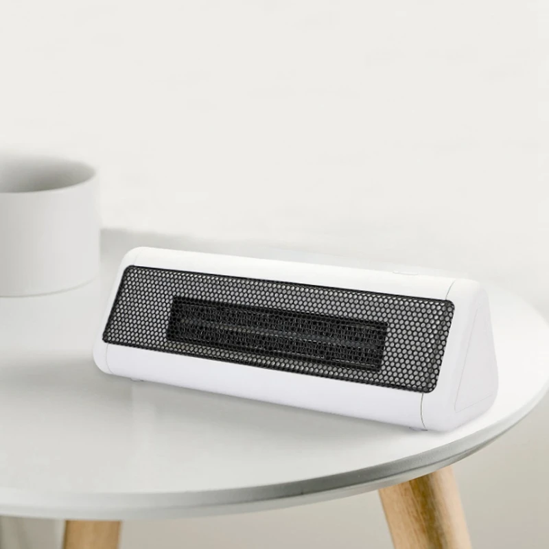 300W Portable Electric Heater Mini Desktop Heater Home Office with European Standard Plug