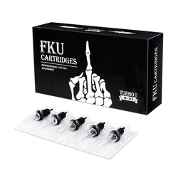 Professional FKU Tattoo Cartridge 10PCS Easy To Clean Ink And Made By Premium Needles And Assembly In High QC Full Size Choice