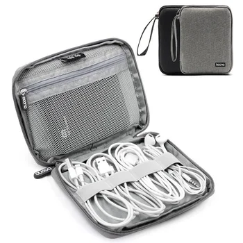 

Portable Travel Digital Storage Bag Earphone Wire USB Data Zipper Cable Organizer Bag Power Bank Electronics Accessories Pouch