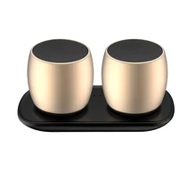 Sardine F1 портативный беспроводной динамик мини металлический музыкальный звуковой ящик TWS BT5.0 динамик s mp3-плеер с микрофоном зарядная док-станция