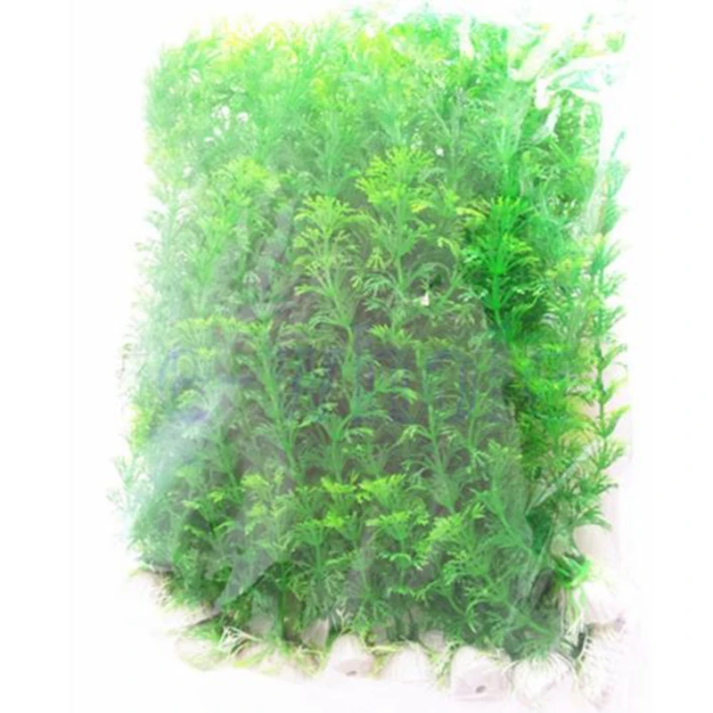 30 см зеленая водная Трава Декор ландшафтное украшение Подводное искусственное водное растение украшения аквариума украшение аквариума