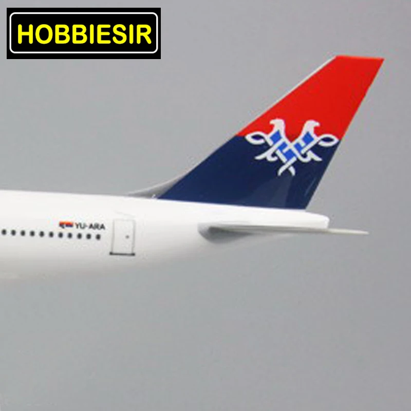 30 см модель самолета 1:200 Airbus A330-200 Air Serbia airline W база и колесо Литой Сплав самолет дети коллекционные шоу