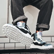 Retro Niche Original Men Golf Shoes Sneaker Ins Trend Autumn and Winter Non-Slip Golf Shoe Men Medium Cut Men Golf Sneakers
