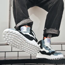 Retro Niche Original Men Golf Shoes Sneaker Ins Trend Autumn and Winter Non-Slip Golf Shoe Men Medium Cut Men Golf Sneakers