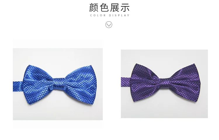 England Fashion Men Bow Bowtie Jacquard Polyester Collar Flower Pure Pigment Plaid Bowtie Manufacturers Currently Available Whol