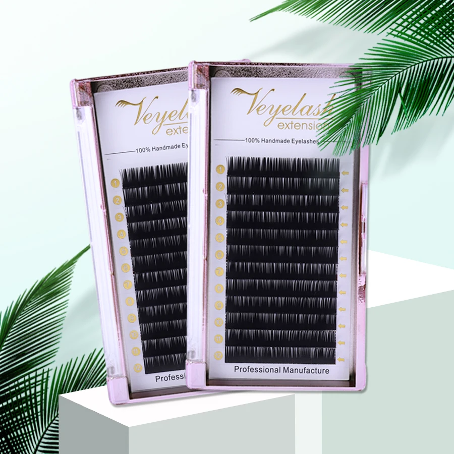 Накладные ресницы искусственные норковые индивидуальные темные черные