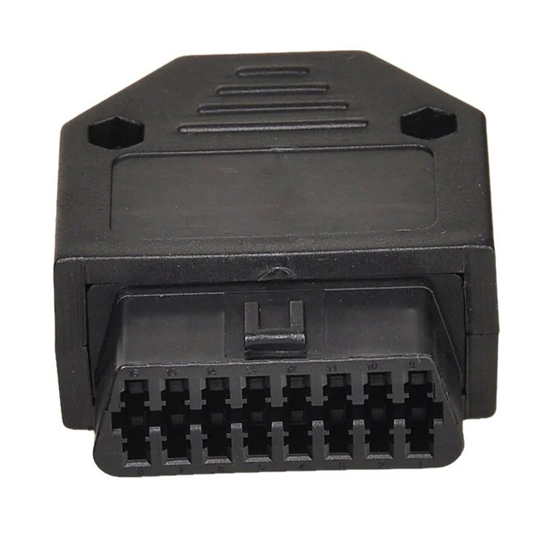OBD2 OBD II 16 контактный разъем диагностический инструмент адаптер Разъем + корпуса