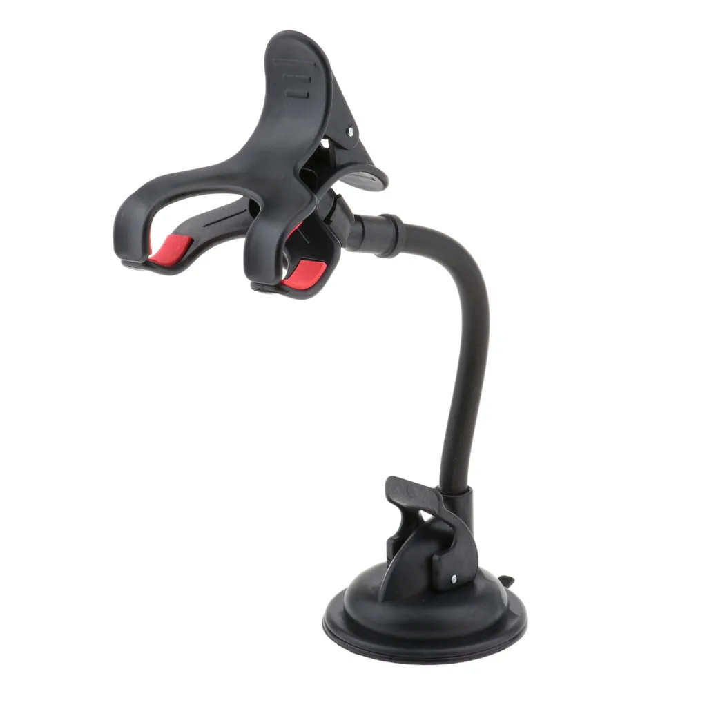 Windshield Phone GPS Mount, Adjustable Suction Cup Window Phone Mount Holder for iPhone X 8 8 Plus 7 7+ 6s 6 SE