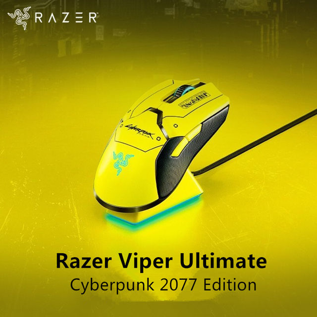 Mouse Razer Viper Ultimate Cyberpunk 2077 Edition | Nerdmana