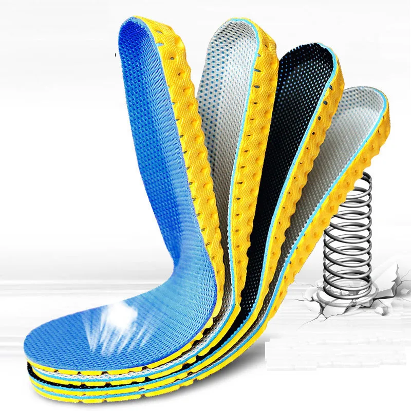 

Orthotic Stretch Breathable Sport Insoles For Man Women Shoes Ortholite Memory Foam Care Heel Sole Pad