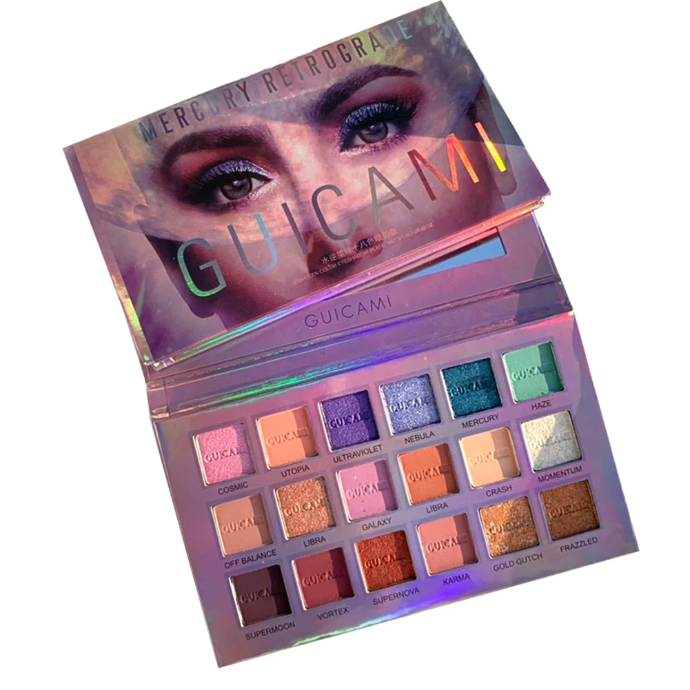 BEAUTYMysterious Mercury Retrograde палитра теней для век стойкая матовая блестящая палитра теней для макияжа для женщин и девочек