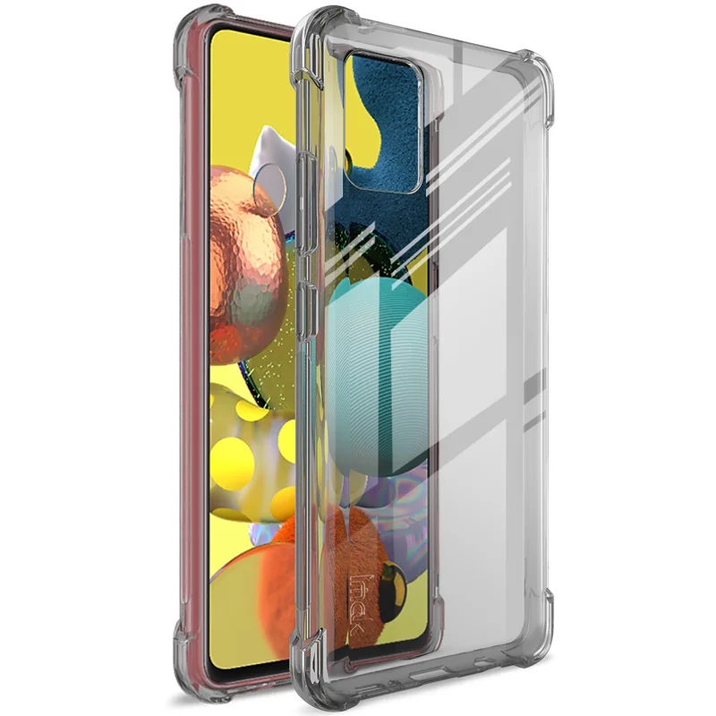 Чехол для Samsung Galaxy A51 5G IMAK противоударные соединительные подушки безопасности