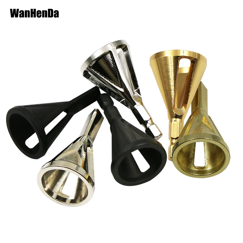 

Hex Triangle Shank Stainless Steel Remove Burr Tools for Drill Bit Wood Drilling Deburring External Chamfer Tool