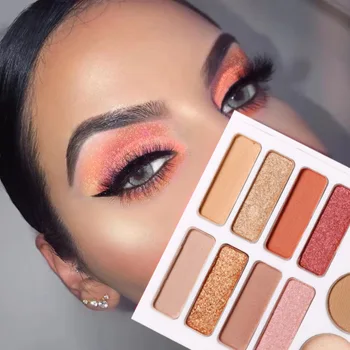 

Eye Make-up Eyeshadow Palette Full Professional Makeup Cosmetic Pearl Matte Eye Shadow Eyebrow Powder Shadow Brush Eyebrow Brush