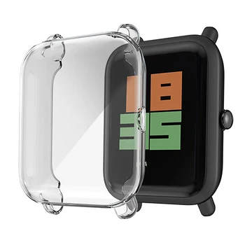 

Smart Watch Case Cover Protection For Huami Amazfit Bip Case With Screen Protector Film For Amazfit Bip Accessories Bumper