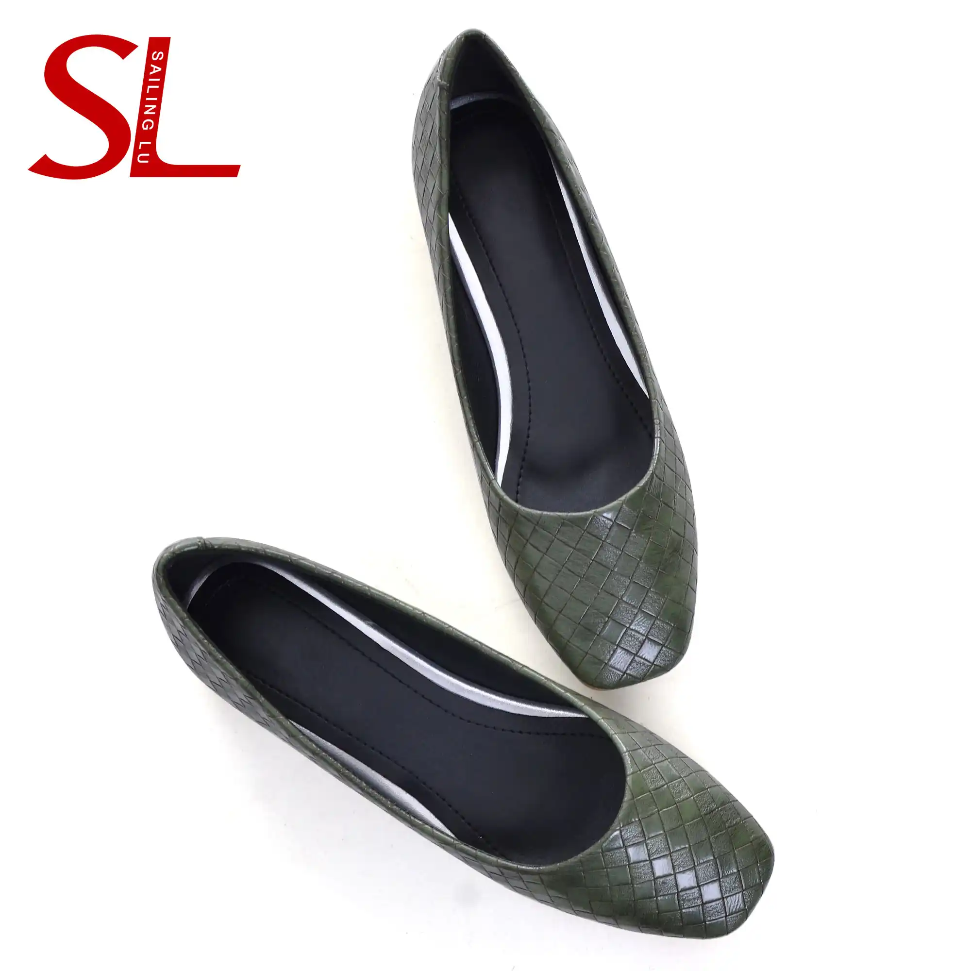 plaid slip on shoes