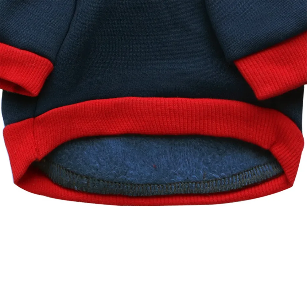 Одежда для собак, зимняя XS-L, милая Одежда для кошек, собак и домашних животных, футболка, теплое флисовое пальто для щенка