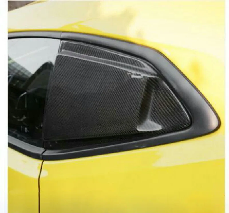 Для Chevrolet Camaro углеродное волокно добавить на Стиль боковое окно четверть Совок жалюзи-2 шт