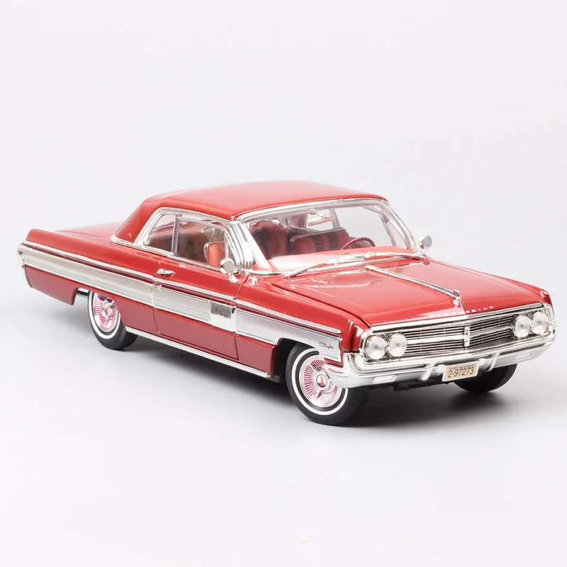 1/18 весы классические винтажные Роскошные GM 1962 Olds мобильный StarFire 98 автомобили литой автомобиль металлическая модель игрушечный автомобиль миниатюрный мальчик