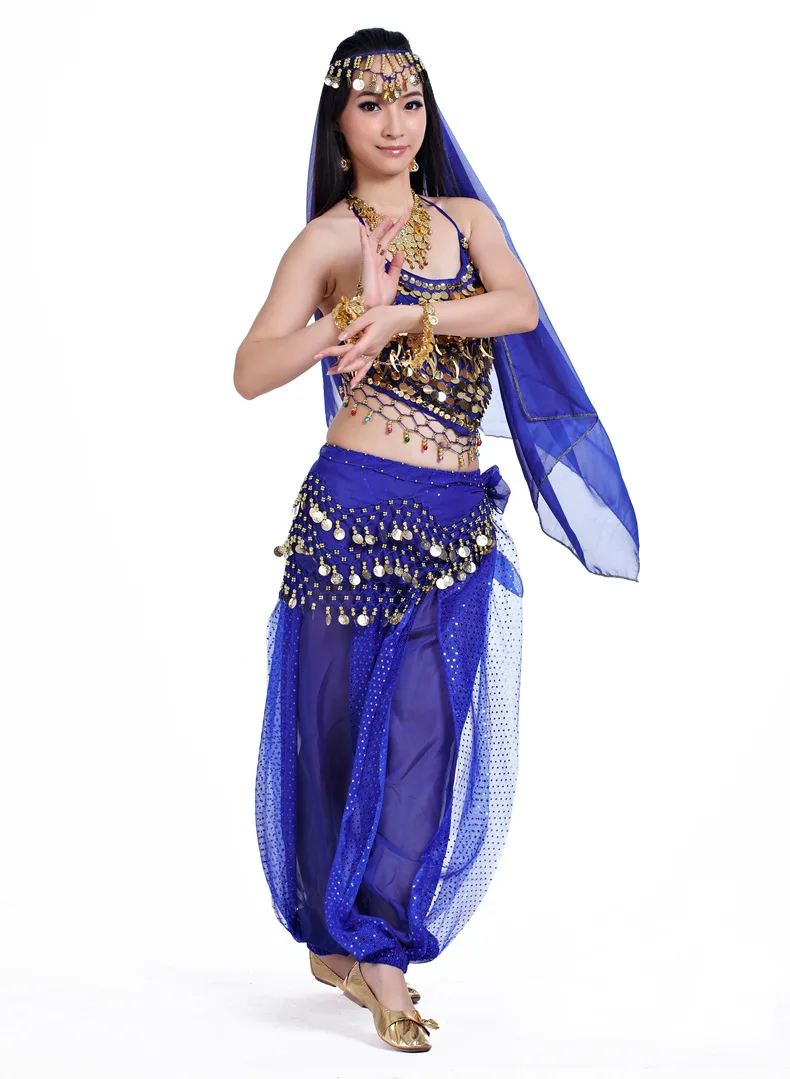 Belly Dance Set Belly Dance Indian Dance Performance Costume 12 Colors