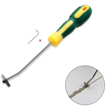 Dissolvant de coulis de carreaux en céramique, professionnel, nettoyeur de carreaux en acier au tungstène, foret pour le nettoyage de joints de mur de sol, outil à main de ciment 