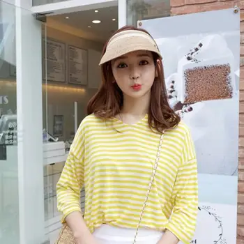 

Summer Cap Hat Anti-UV Outdoor Travel Empty Top Beach Adult Children Kids Bicycle Sun Hat Sunshade Hat Visor Caps