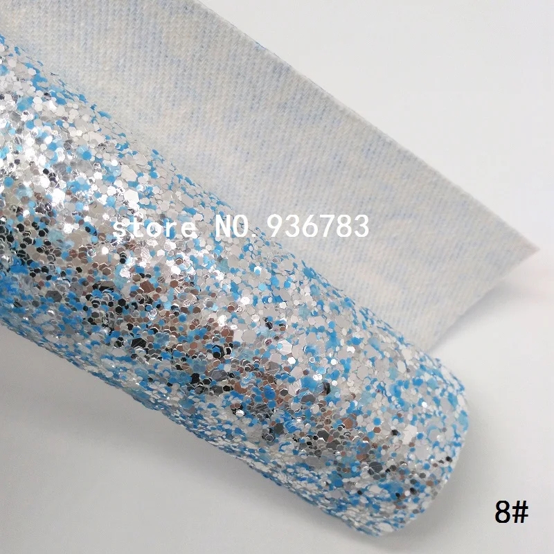 MQ011A 30X134 см блестящая ткань со звездами с эффектом блестящей кожи для изготовления обуви с бантами сумки и обои - Цвет: 8