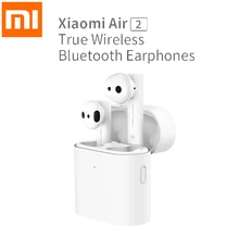 Xiaomi Air 2, Bluetooth 5,0, наушники, настоящая Беспроводная стерео спортивная Гарнитура, шумоподавление, автоматическая пауза, управление краном, HD звук
