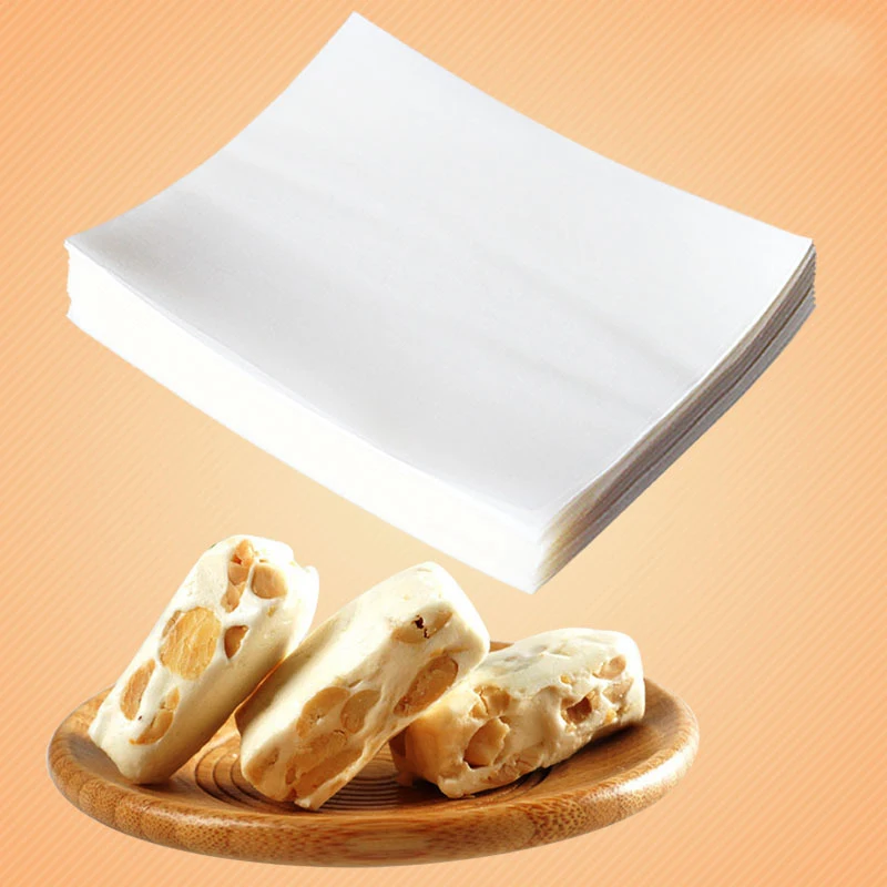forniture per dolci 500 pezzi di carta di riso glutinosa per uso alimentare carta da regalo essenziali per carta da regalo caramelle commestibili 