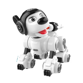 

Children Remote Control Intelligent Robotic Dog Interactive Walking Dancing Singing Programmable Robot Police Dog For Kids Gift