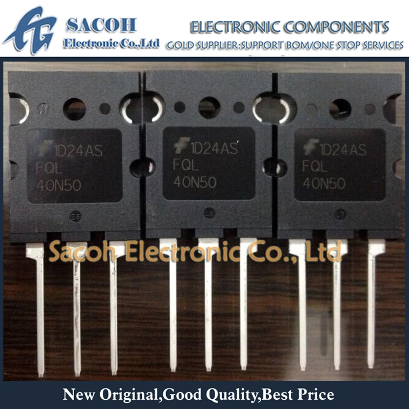 5PCS/Lot FQL40N50 FQL40N50F or FQL50N40 TO-264 40A 500V N-Channel MOSFET Transistor | Электронные компоненты и