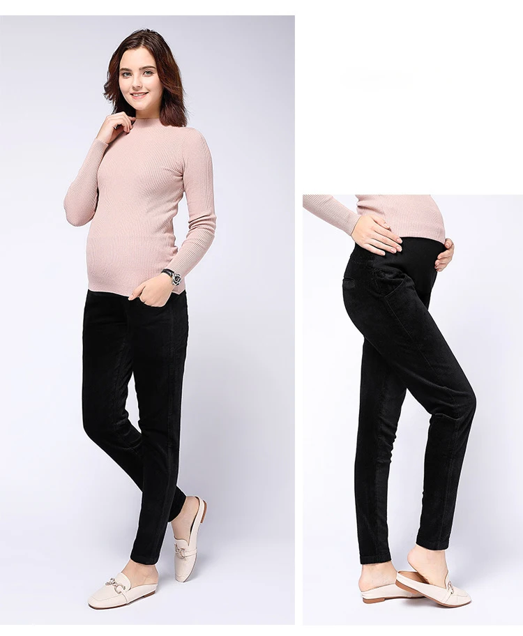 Повседневные регулируемые брюки для беременных женщин; Одежда для беременных с высокой талией; регулируемая Одежда для беременных размера плюс