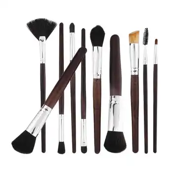 

10pc Marbling Kabuki Professional Make-up Brush Set Brushes Blusher Face Powder
