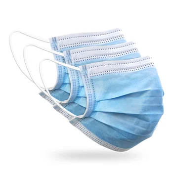 

Kinital 2Pcs Filter 3-ply Face Mask Disposable Personal Protection Dust-Proof Anti Facial Protective Mouth Mask for Earloop