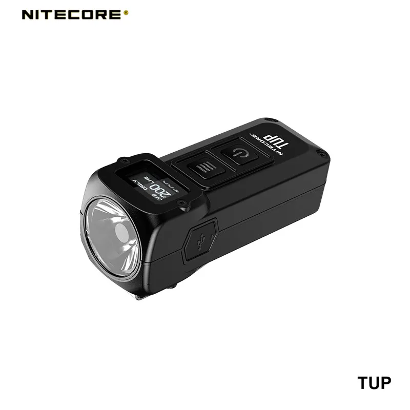 Nitecore TUP O светодиодный дисплей в реальном времени USB Перезаряжаемый Карманный