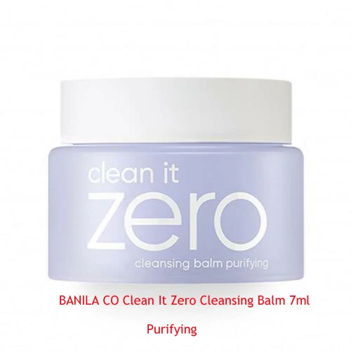BANILA CO Clean It Zero очищающий бальзам образец 7 мл увлажняющий средство для снятия макияжа очищающий лосьон для лица Уход за кожей корейская косметика - Цвет: Purifying