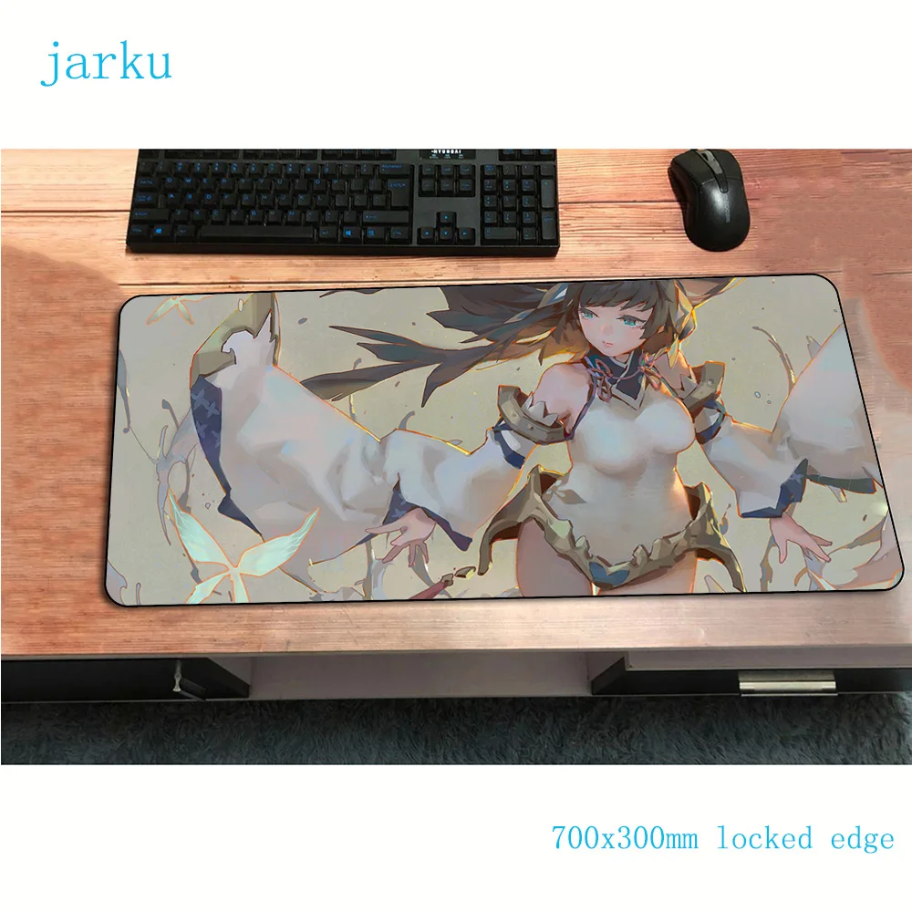 DanMachi mousepad Beautiful 700x300x3mm gaming mouse pad gamer mouse mat Birthday pad keyboard computer padmouse play mats