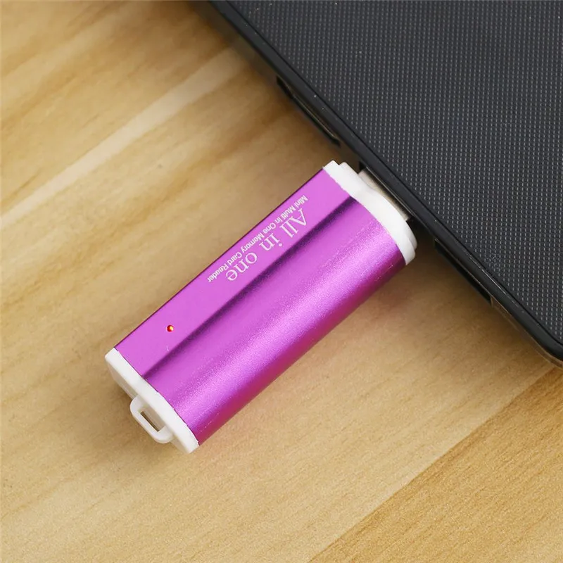 Многофункциональный все в 1 Micro USB 2,0 устройство для чтения карт памяти Адаптер для SD карты SDHC TF MMC MS PRO DUO кардридер