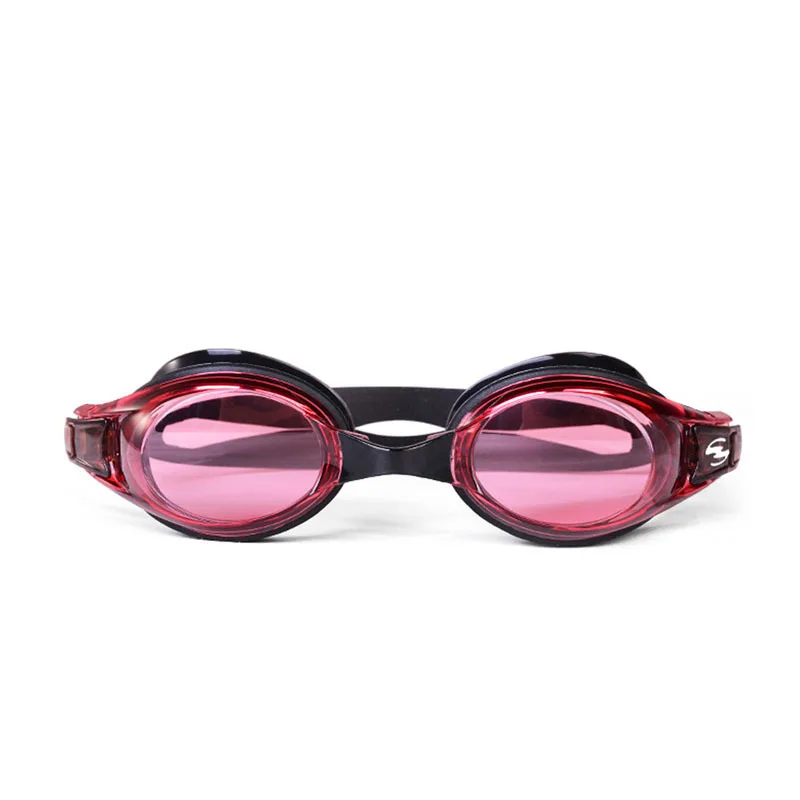 

2019 New Style Waterproof Anti-fog Swimming Goggles Comfortable Solid Color Watertight High-definition HD Silica Gel Swimming Gl