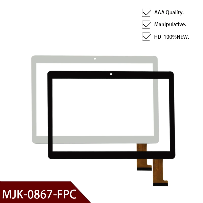 

New For 9.6'' inch MJK-0867-FPC Tablet External capacitive Touch Screen MID Outer Digitizer Glass Panel Replacement