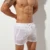 Men's Swimsuit Lining Mesh Inner Sexy Swimming Trunks Beach Shorts Air-Permeable Waterproof Homewear Surfing Transparent Boxer 1