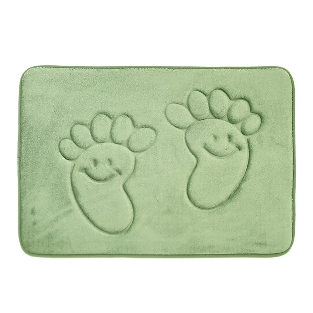 40*60cm Mats Soft Feet Memory Foam Bath Bathroom Bedroom Floor Shower Mat Non-slip Floor Safety Bathroom Pad Durable