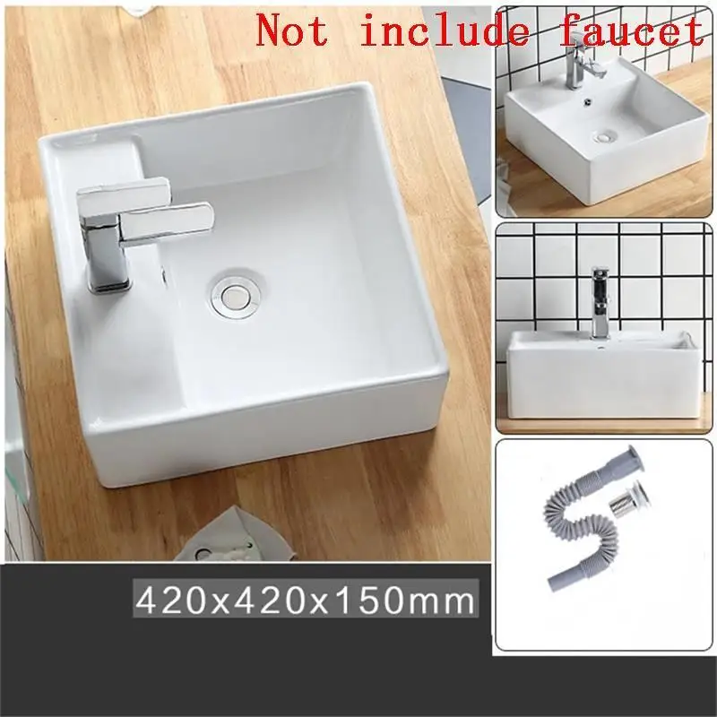 Version E Миска Wasbak Evier Banyo Mano Lavabo Salle De Bain Para Wastafel Lavandino Bagno умывальник для ванной комнаты Pia Cuba Banheiro умывальник - Цвет: Version E