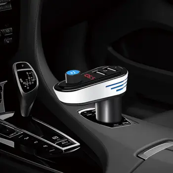 

ONEWELL Dual USB 5V 3.1A Car Charger Bluetooth Handsfree Car Kit Wireless Car MP3 Audio Player FM Transmitter